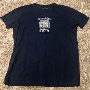 Aeropostale Graphic Tee Nay Blue Medium